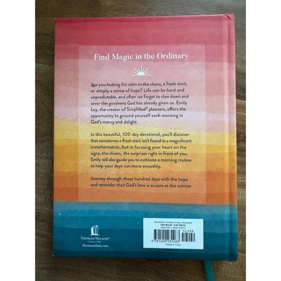 Emily Ley Sure as the Sunrise & Grace, Not Perfection Motivational Books - Picture 4 of 9